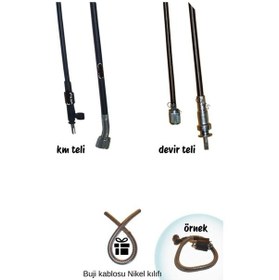 Resim Cg Çita Diskli Model Kilometre Teli + Devir Teli Seti Hdiye Buji Kablo Kılıfı 