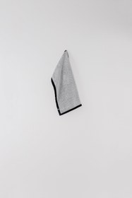 Resim Kita N1 - 60x60 cm Premium Havlu - Beyaz - Hardal 