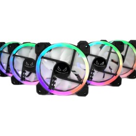 Resim Rush Fn101 Rgb Aydınlatmalı 120mm Bilgisayar Kasa Fanı 