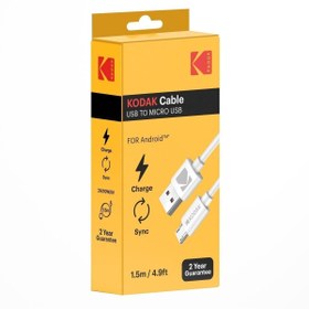 Resim Kodak Android için USB - Mikro USB Kablo - 1.0 Metre 