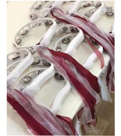 Resim Evsay 10 Adet Tef Kına Malzemesi Kına Gecesi Kurdaleli Tef Müzik Aleti Bordo 