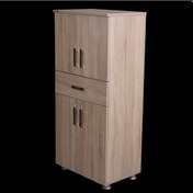 Resim Çok Amaçlı Dolap 150 Cm Hard Parlak Soho Suntalem 4Raf 1Çekmece K 