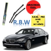 Resim Rbw Pro Bmw 7 Series (2008-2015) Aracınız Için Özel Üst Seviye Pro Muz Tip Silecek Takımı 