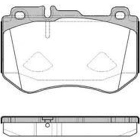 Resim VALEO 671225 Disk Fren Balatası Arka Mercedes C63 Amg 6.2 01/12 - 01/14 Mercedes Cls63 Amg 5.5 01/11 Valeo