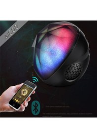 Resim Renkli Bluetooth Hoparlör Ses Bombası Elmas Kablosuz Hoparlör 