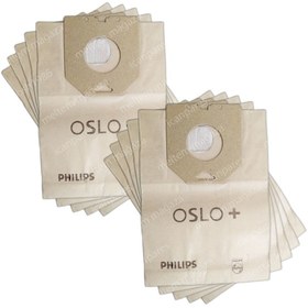 Resim Philips Uyumlu Oslo/hr 6938 = Ph 84 Mv Süpürge Kağıt Toz Torbası 