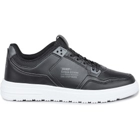 Resim Jump 27952 Siyah - Beyaz Erkek Sneaker Günlük Spor Ayakkabı Siyah - Beyaz 