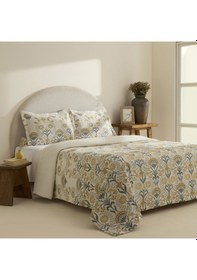 Resim Karaca Home Alvea Çift Kişilik Yatak Örtüsü Takımı Renkli 