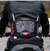 Resim Dashanshop Erkekler İçin Kırmızı Büyük Beden Nefes Alabilir Off-road Motorcu Bel Kemeri 