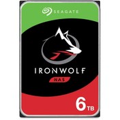 Resim Hızlı Stok 6 Tb Seagate 3.5 Ironwolf Sata3 5400rpm 256mb St6000vn001 (resmı Dıst Garantılı) 