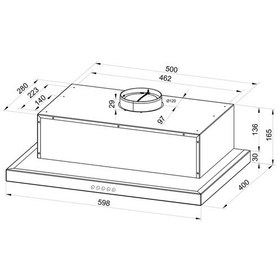 Resim Termikel Kochia WW60 Duvar Tipi 60 CM Davlumbaz 