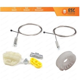 Resim Opel Zafira A T98 F75 1999-2005 İçin Arka Cam Kriko Tamir Seti 