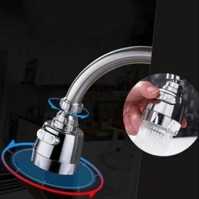 Resim 3 Fonksiyonlu Krom Kaplama Oynar Musluk Başlığı 