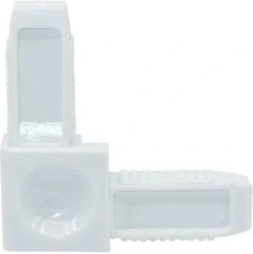 Resim Kuzgun Ticaret Sineklik Köşe Takozu 10X20 Beyaz 4 Adet 