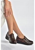 Resim Fox Shoes V324405603 Kahverengi Hakiki Deri Günlük Kadın Ayakkabı Kahverengi-hakiki Deri 