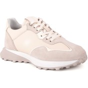 Resim Libero L4821 Süet Deri Erkek Spor Ayakkabı Kemik 