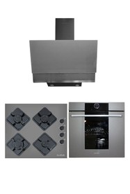 Resim Alveus MEGA GRİ 3'LÜ ANKASTRE SET(3000-GLS640-MFA630) 