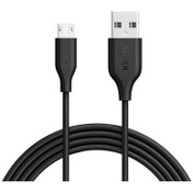 Resim Anker Powerline 1.8 m Siyah Micro USB Şarj Data Kablosu 