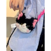 Resim Silver1 Sevimli Renkli Ip Peluş Ayı Kolye El Yapımı Oyuncaklar Küçük Bebek Çanta Çekicilik Sevimli Bebek Cep Telefonu Çekicilik (Yurt Dışından) 