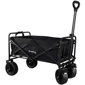 Resim Madfox Voyager Katlanır Çok Amaçlı Yük Taşıma Arabası Vagon Siyah Siyah 