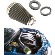 Resim Carub Hava Filtresi Tuning 2 Aparatlı Krom Gri 