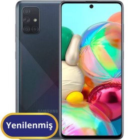 Resim Samsung A71 Yenilenmiş TR Garanti | 128 GB 8 GB Siyah 