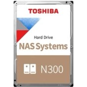 Resim Toshıba HDWG51CUZSVA N300 3.5" 12TB 7200RPM 512MB Sata 7/24 Nas Harddisk 