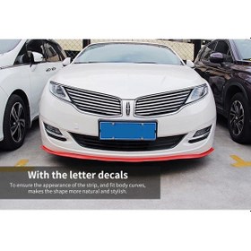 Resim Pazly Universal Arac Ön Tampon Koruyucu - Esnek Karbon Fiber Kaplama, Çizilme Ve Çarpmalara Karşı Koruma 