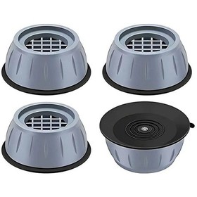 Resim Titreşim Önleyici Ayaklık Beyaz Eşya Altlığı Ayağı 4 Adet 