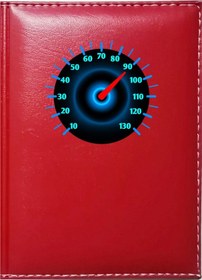 Resim Promosyon Denizi Kilometre 7 Görselli Kırmızı Ruhsat Kabı 