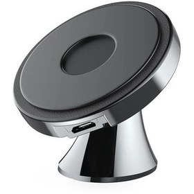 Resim 10w Hızlı Qı Kablosuz Araç Şarj Cihazı Motosiklet Araç Telefonu Tutucu Kablosuz Akıllı Şarj Cihazı, 360 Derece Dönüş - 