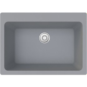 Resim Gradde Gri Tek Goz 51 x 71 T.Ustu.Sıfır.Altı Granıt Eviye Gr72 