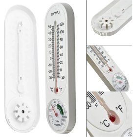 Resim Analog Sıcaklık ve Nem Ölçer Termometre, Doğru ve Güvenilir Ölçüm 