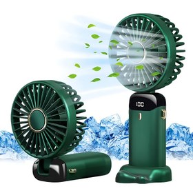Resim 5 Ayarlanabilir Hızlı Ultra Taşınabilir USB Mini Fan, LED Pil Göstergesi - Ofis, Okul ve Kamp için Mükemmel 