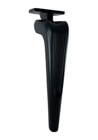 Resim Legend Metal Ayak 25 Cm Mat Siyah Kanepe Koltuk Puf Sehpa Vestiyer Modern Ünite Mobilya Ayağı 