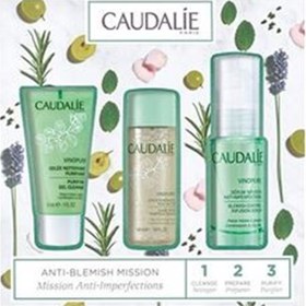 Resim Caudalie Mission Anti-Imperfections Set - Vinopure Serum 50 ml + Vinopure Purifying Gel Cleanser 30 ml + Vinopure Purifying Toner 50 ml 