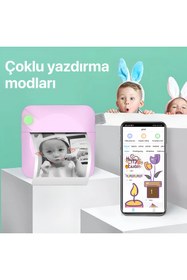 Resim 4 Berry C17 MİNİ PRİNTER Pembe 
