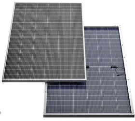 Resim Eltech Solar 625w Topcon Bifacal Monokristal Yüksek Teknoloji Güneş Paneli 