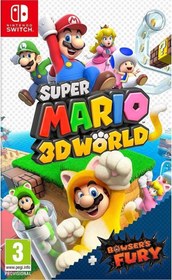 Resim Super Mario 3D World + Bowser's Fury Switch Oyun Nintendo