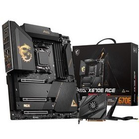 Resim MSI MEG X670E ACE AMD X670 Soket AM5 6666 MHz DDR5 4XM.2 Eatx Anakart MSI