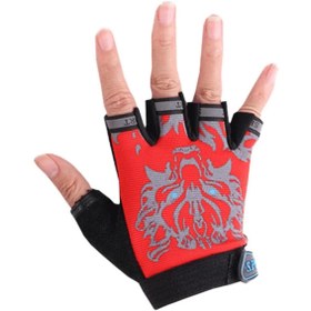Resim BGA çocuk spor eldiveni bisiklet kamp outdoor egzersiz paten oyun eldiveni 