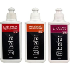 Resim BEFAR Detail Market Pasta Hare Giderici ve Cila Seti 250 ml 