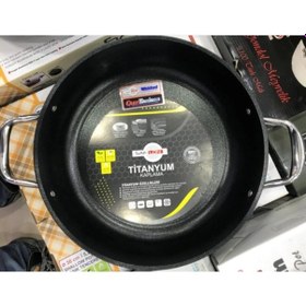 Resim Saflon Titanium 28 Cm Basık Tencere 4,25 Lt Sf8628Tt 