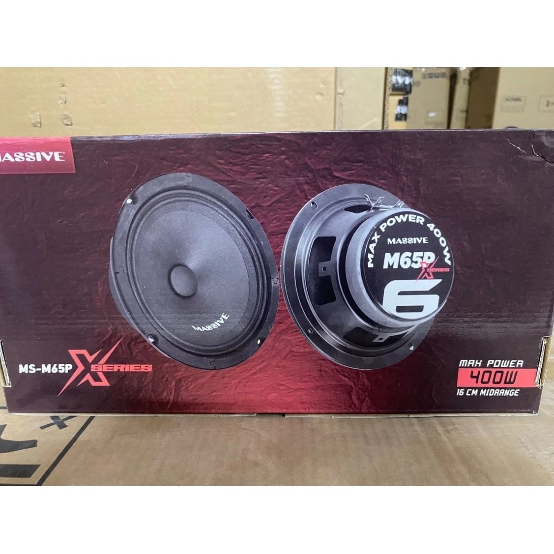 Massive Audio MS-M65PX Pro 400W 130 Rms 16CM Midrange Hoparlör