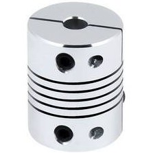 Resim 5x8mm Rigid Esnek Kaplin - 3D Yazıcı/CNC Uyumlu 