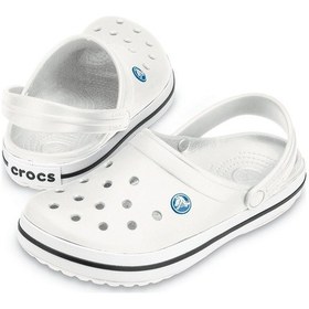 Resim Crocs 11016-100 Crocband Unisex Terlik Beyaz 