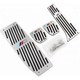 Resim Autogp Bmw 1 Serisi Pedal Seti Takımı Manuel 4parça ///m Logolu Oem5761srs 