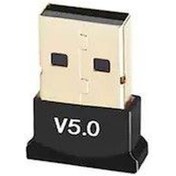 Resim Mini USB Bluetooth v5.0 Dongle Bluetooth Adaptör Hub 