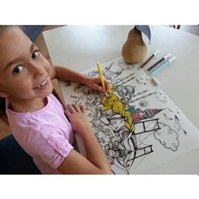 Resim Akademi Çocuklar İçin Eğlenceli Deniz Kızı Oyuncağı 