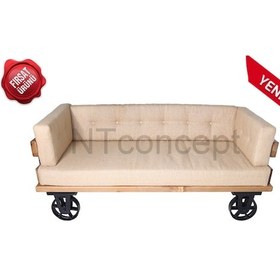 Resim Ntconcept Ntconcept Doğal Ağaç Loft Koltuk 